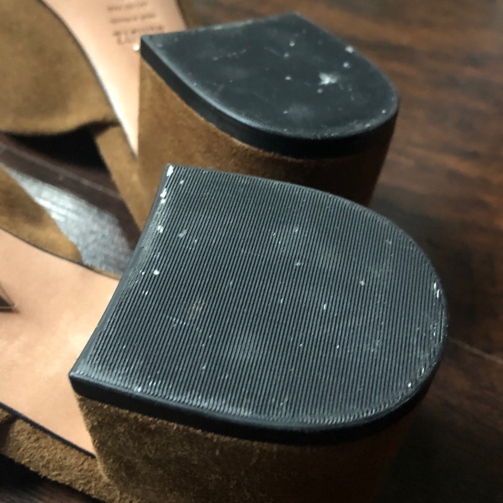 Schutz Dauani Mules in Brown Suede - Picture 5 of 8